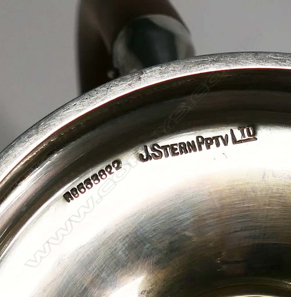 An impressive heavy silver five-piece tea service, Image 1++