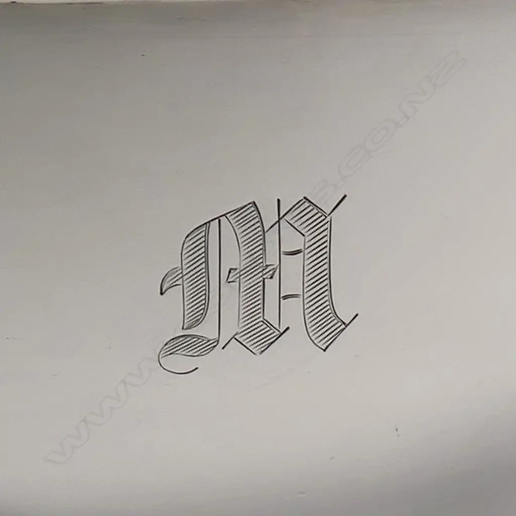 An impressive heavy silver five-piece tea service, Image 1++