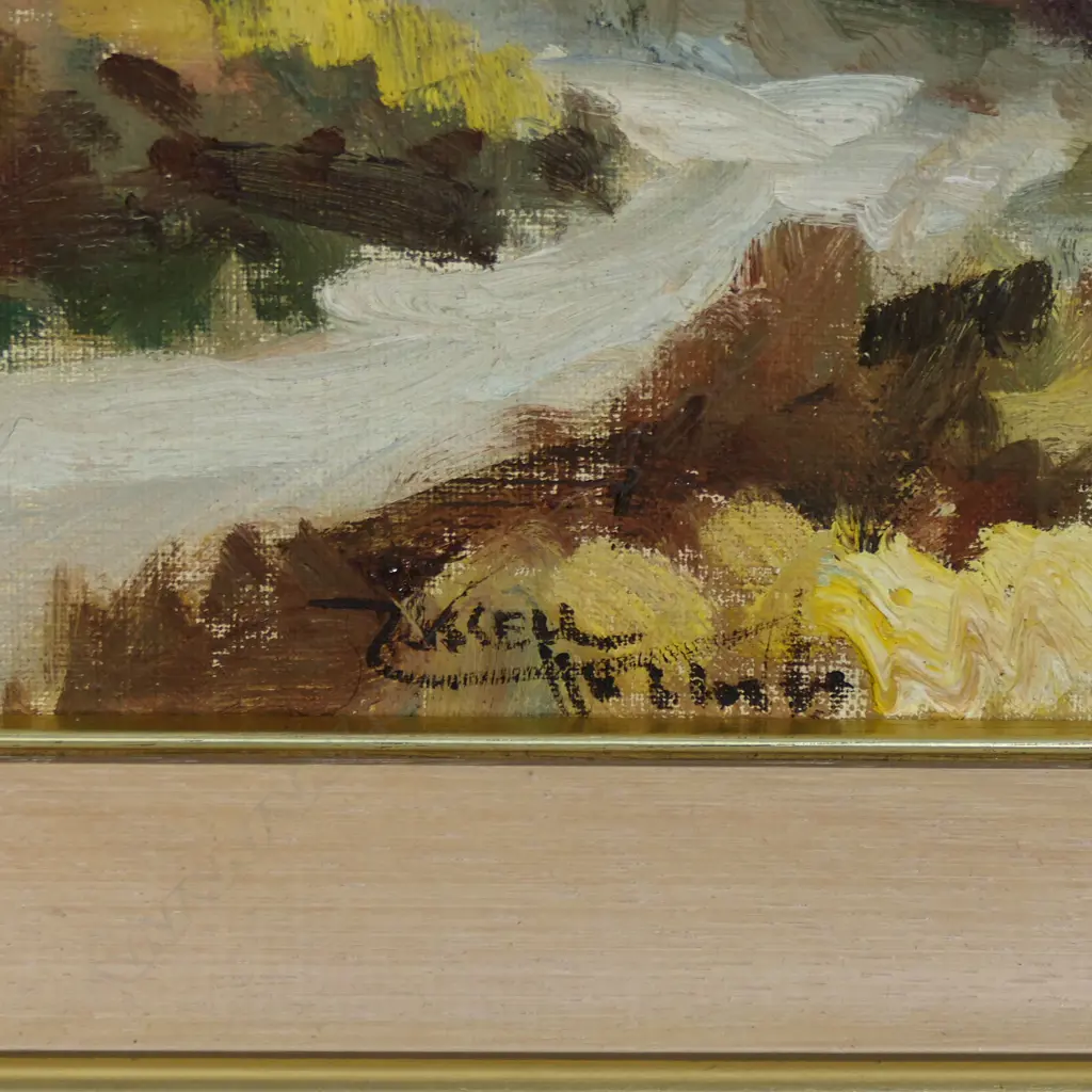 Russell Hollings (NZ 1948-) 'Matukituki Valley', Image 1++