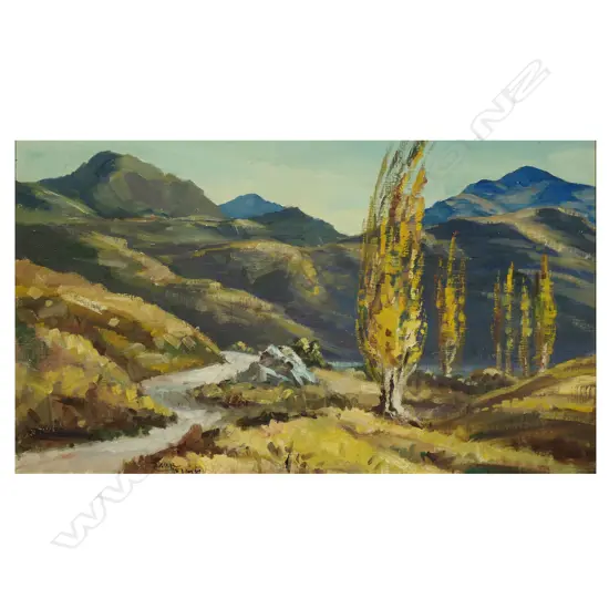 Russell Hollings (NZ 1948-) 'Matukituki Valley',
