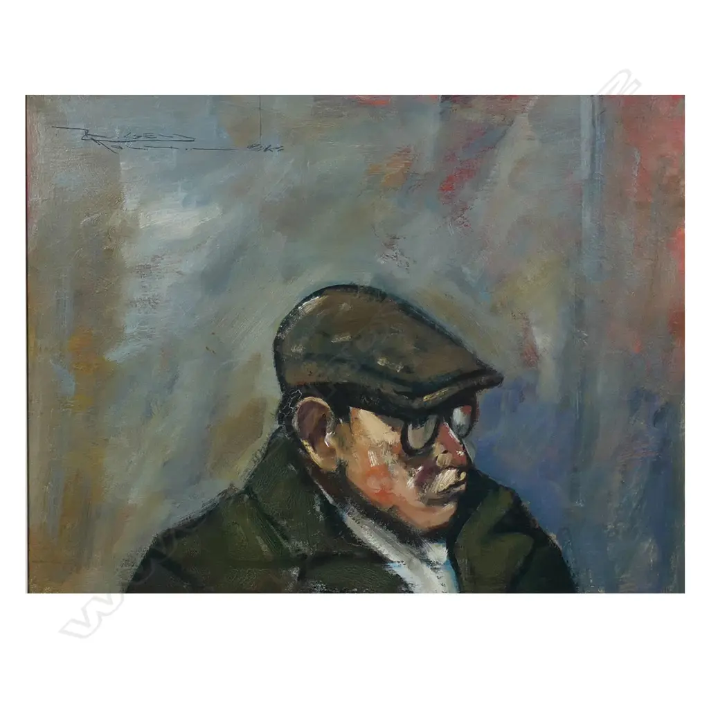 Russell Hollings (NZ 1948-) 'Spectacles and Stray Cats', Image 1++