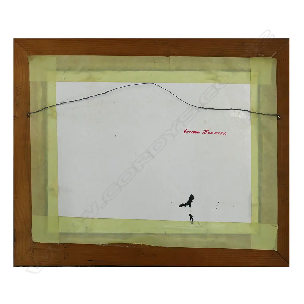 David Bomberg (UK 1890-1957) untiled abstract drawing, Image 1++