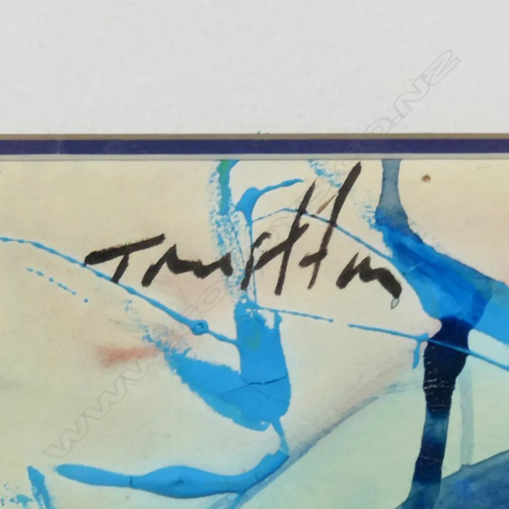 Philip Trusttum (NZ 1940-) Abstract, Image 1++