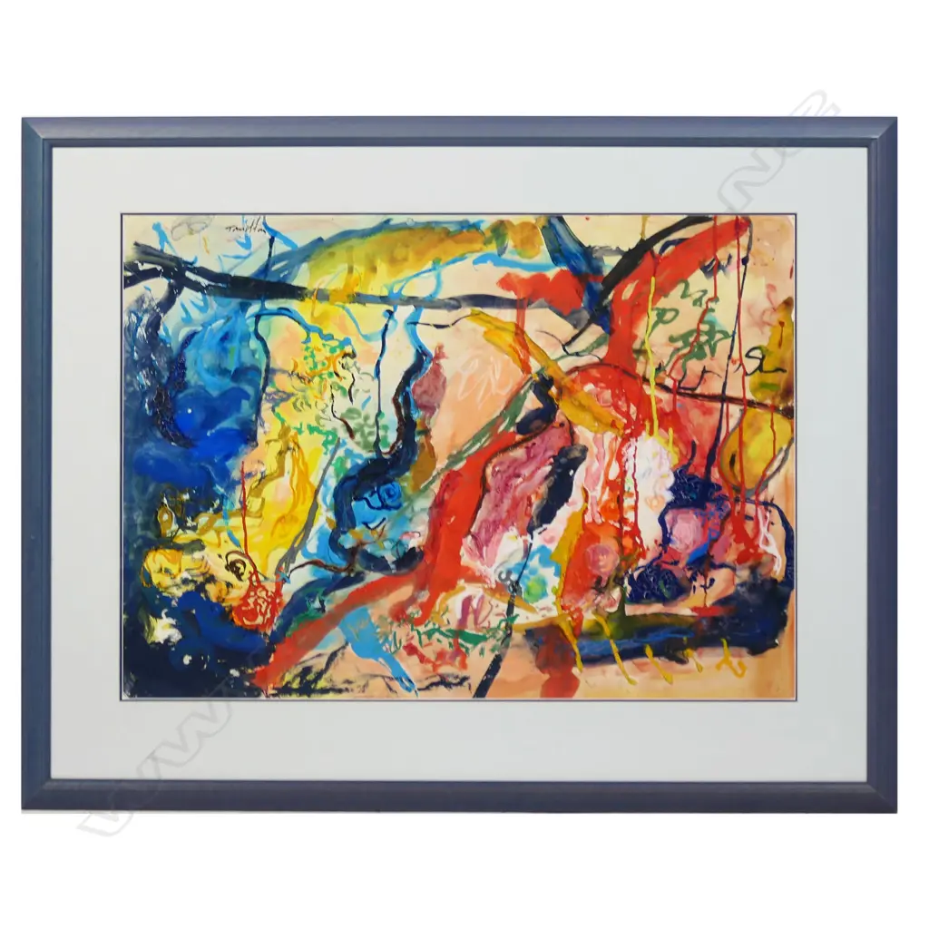 Philip Trusttum (NZ 1940-) Abstract, Image 1++