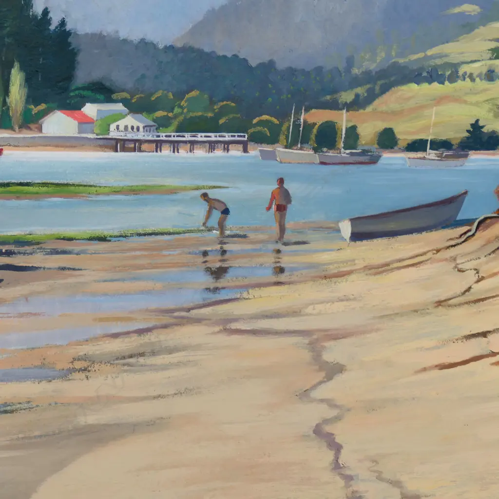 Cyril Whiteoak (1920-2009) Coromandel Estuary, Image 1++