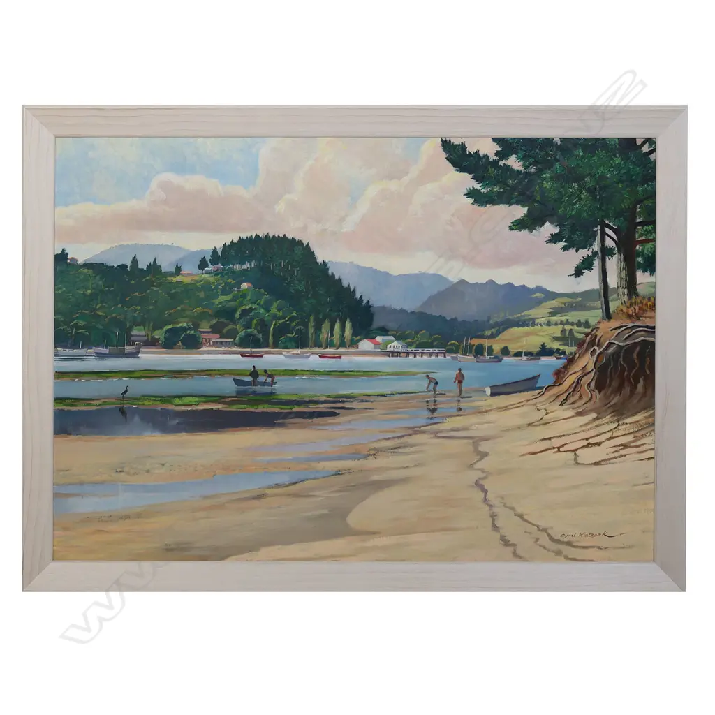 Cyril Whiteoak (1920-2009) Coromandel Estuary, Image 1++