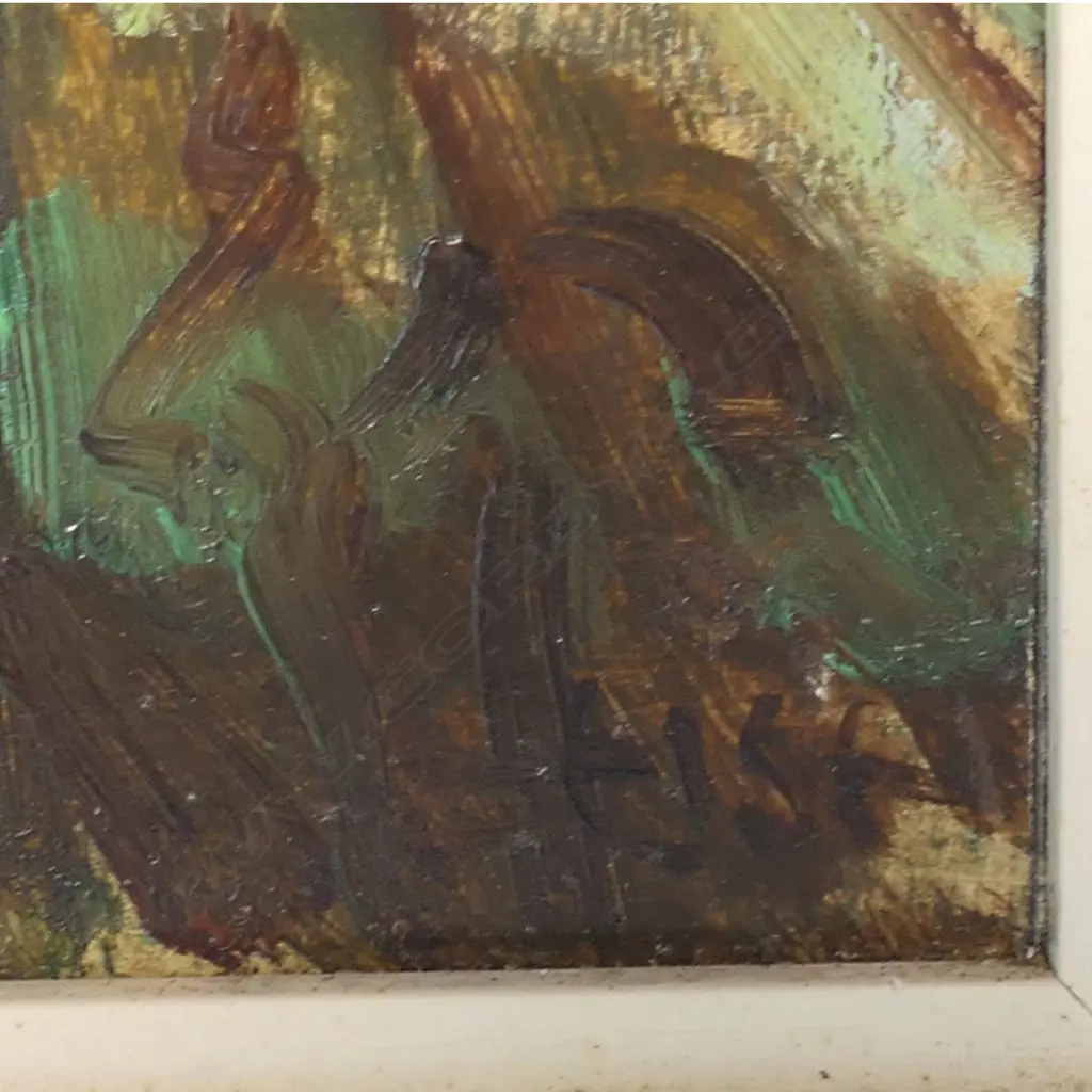 Ida Eise (NZ 1894-1978) Manuka Titirangi, Image 1++