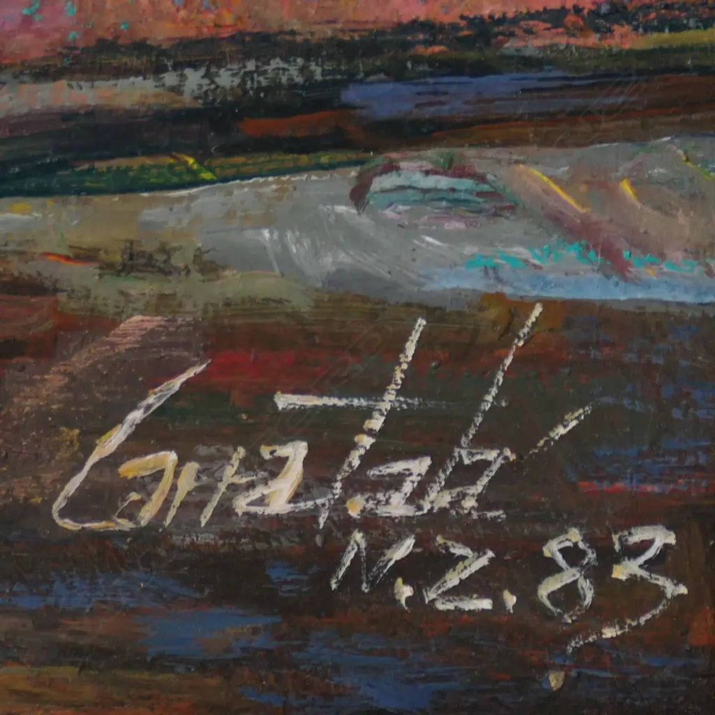 Francisco Carratala (Spain) 'Red Gates Auckland Wharves', Image 1++