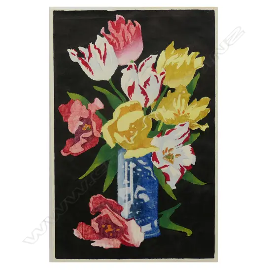 Thomas Todd Blaylock (UK 1876-1929) 'Tulips',