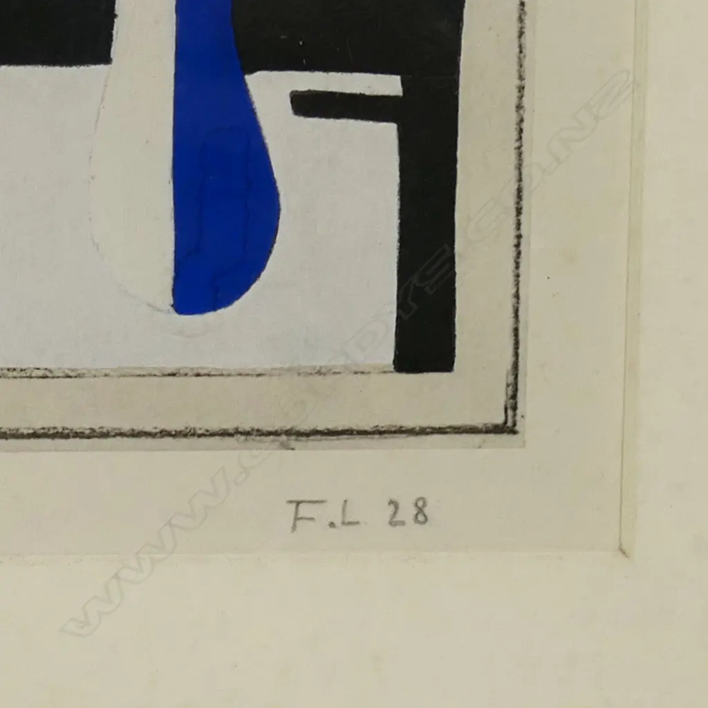 Fernand Leger (1881-1955) 'le coquillage', Image 1++
