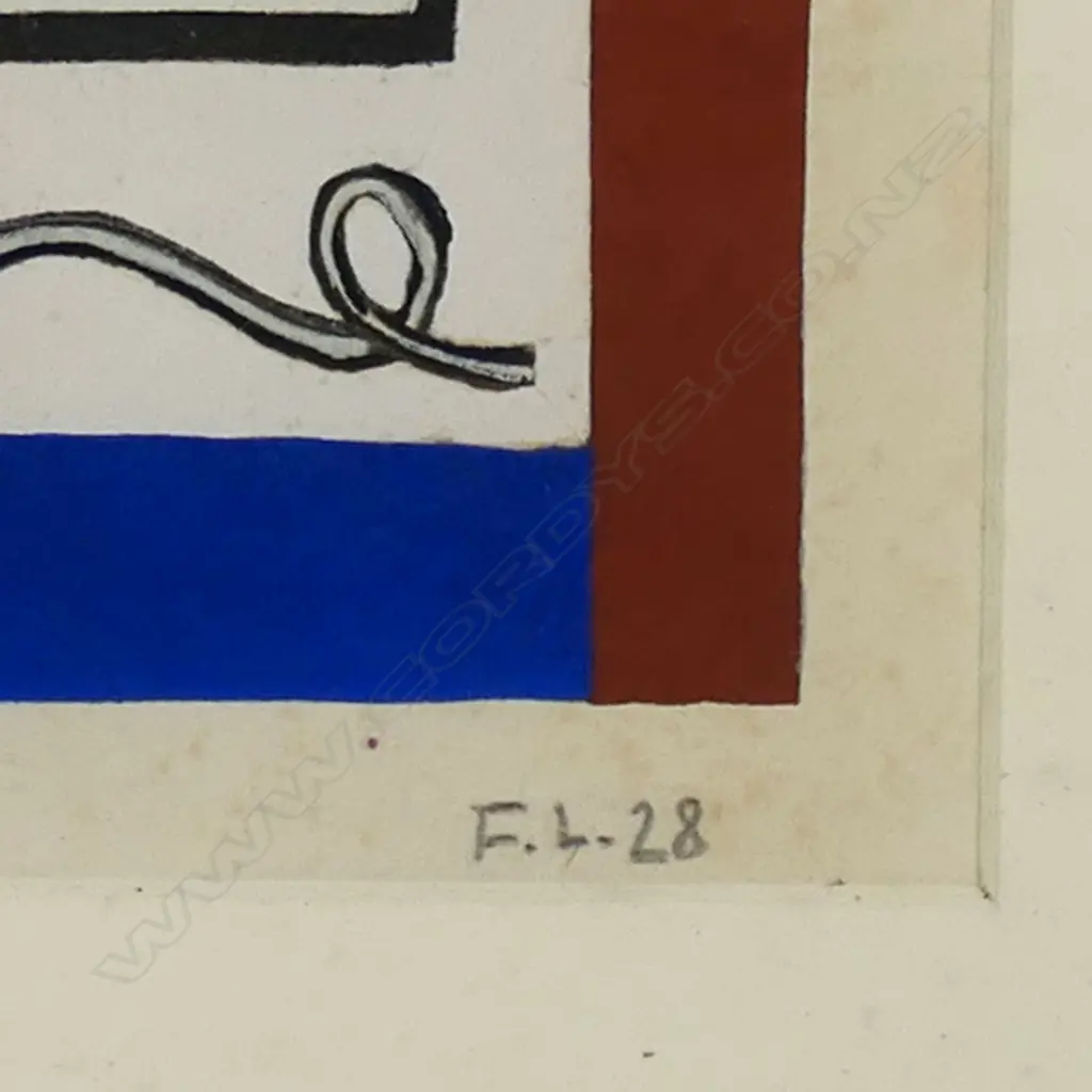 Fernand Leger (1881-1955) 'La feuille jaune', Image 1++