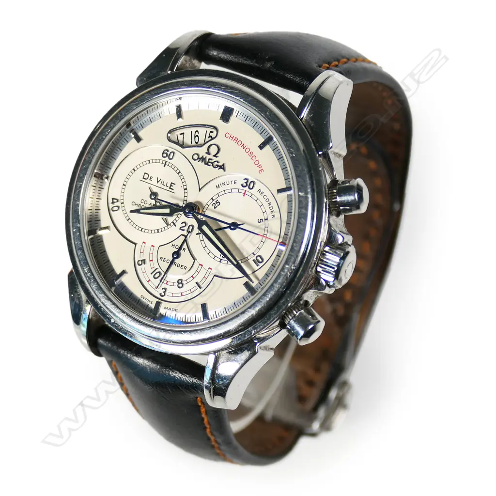 An Omega De Ville Co-Axial Chronoscope Gent's wrist watch, Image 1++