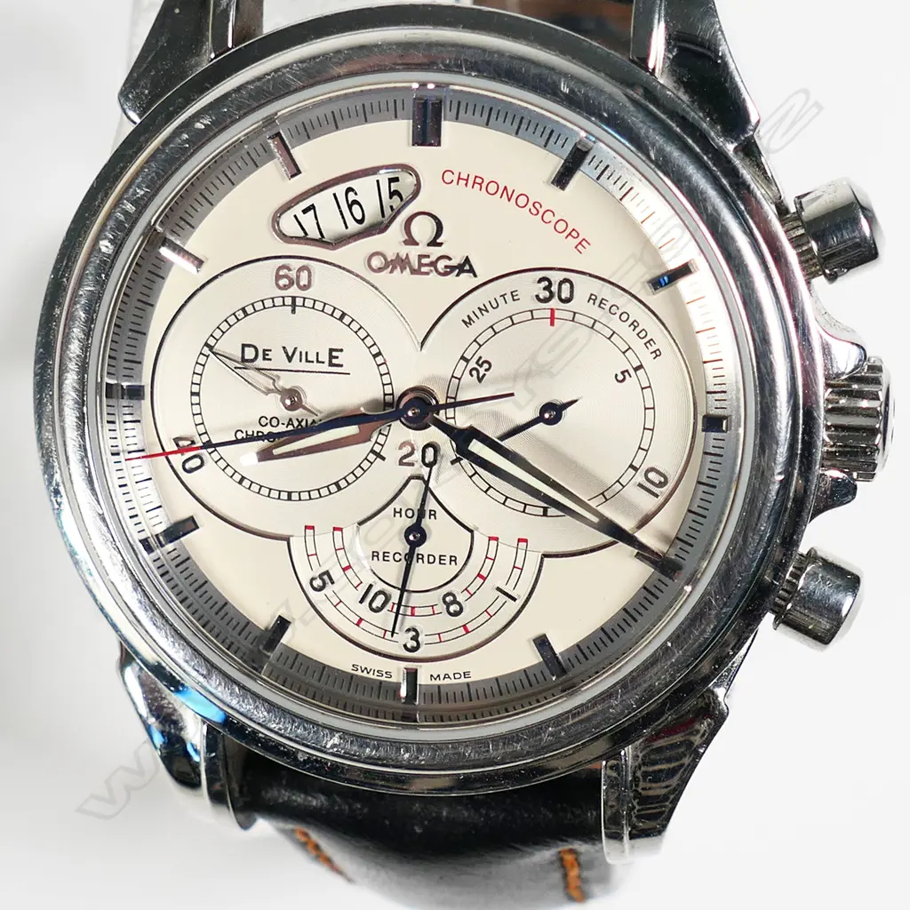 An Omega De Ville Co-Axial Chronoscope Gent's wrist watch, Image 1++
