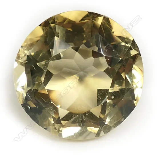 A 25.17ct citrine gemstone,