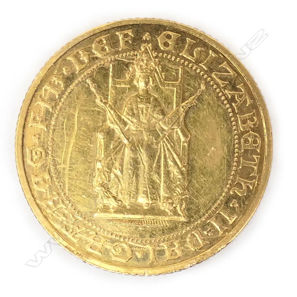 A '1489-1989 Anniversary of The Gold Sovereign' full gold sovereign, Image 1++