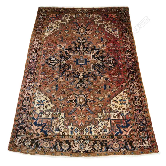 An Iranian Heriz rug,