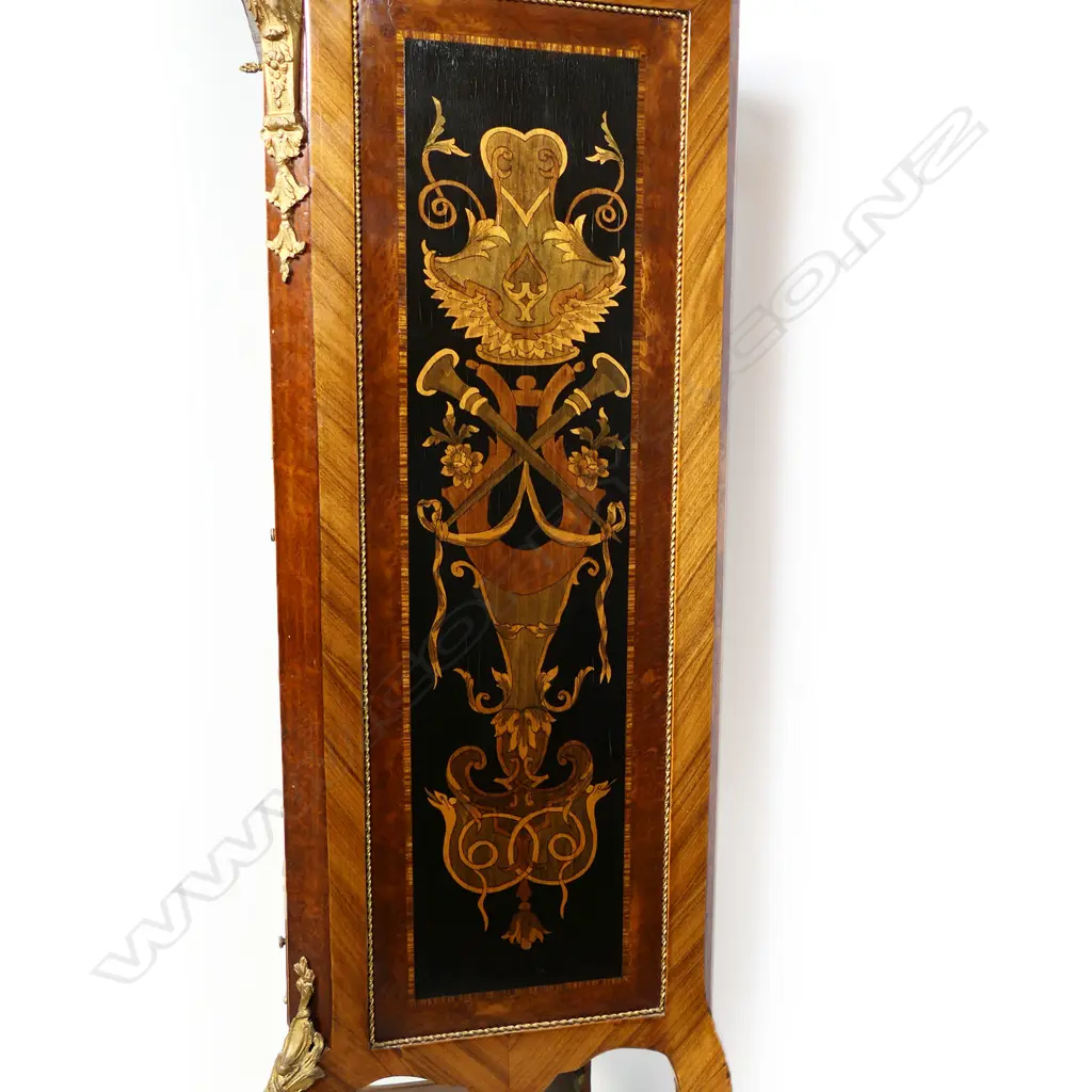 A 19thC French secretaire/music cabinet, Image 1++