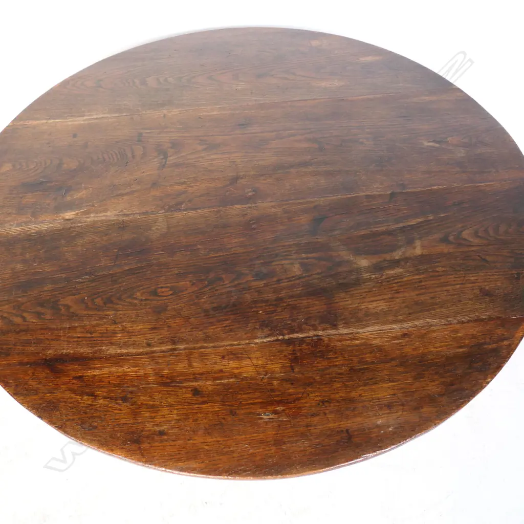 A 19thC French oak wine tasting table, Image 1++