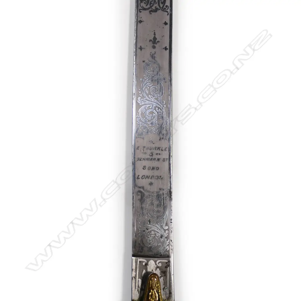 A British General's Officer Mameluke style sword Image 1++