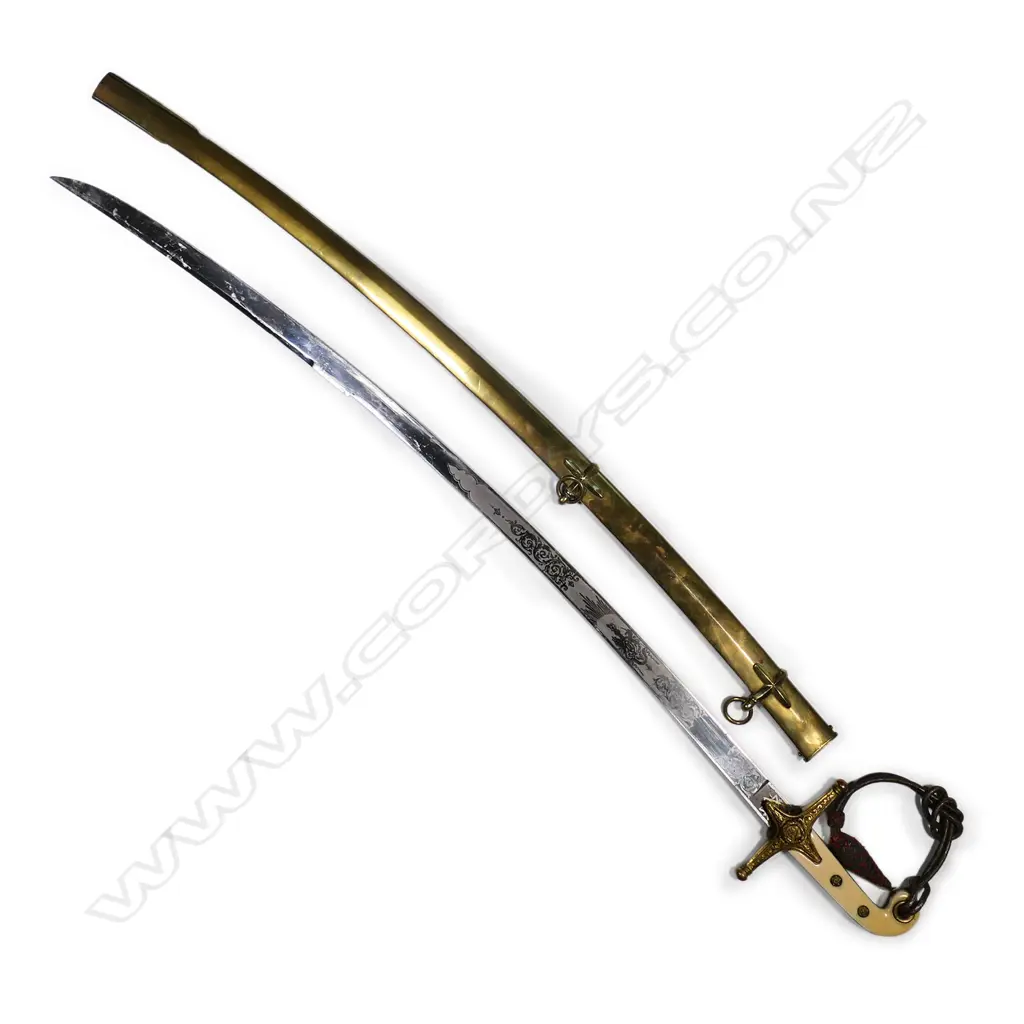 A British General's Officer Mameluke style sword Image 1++