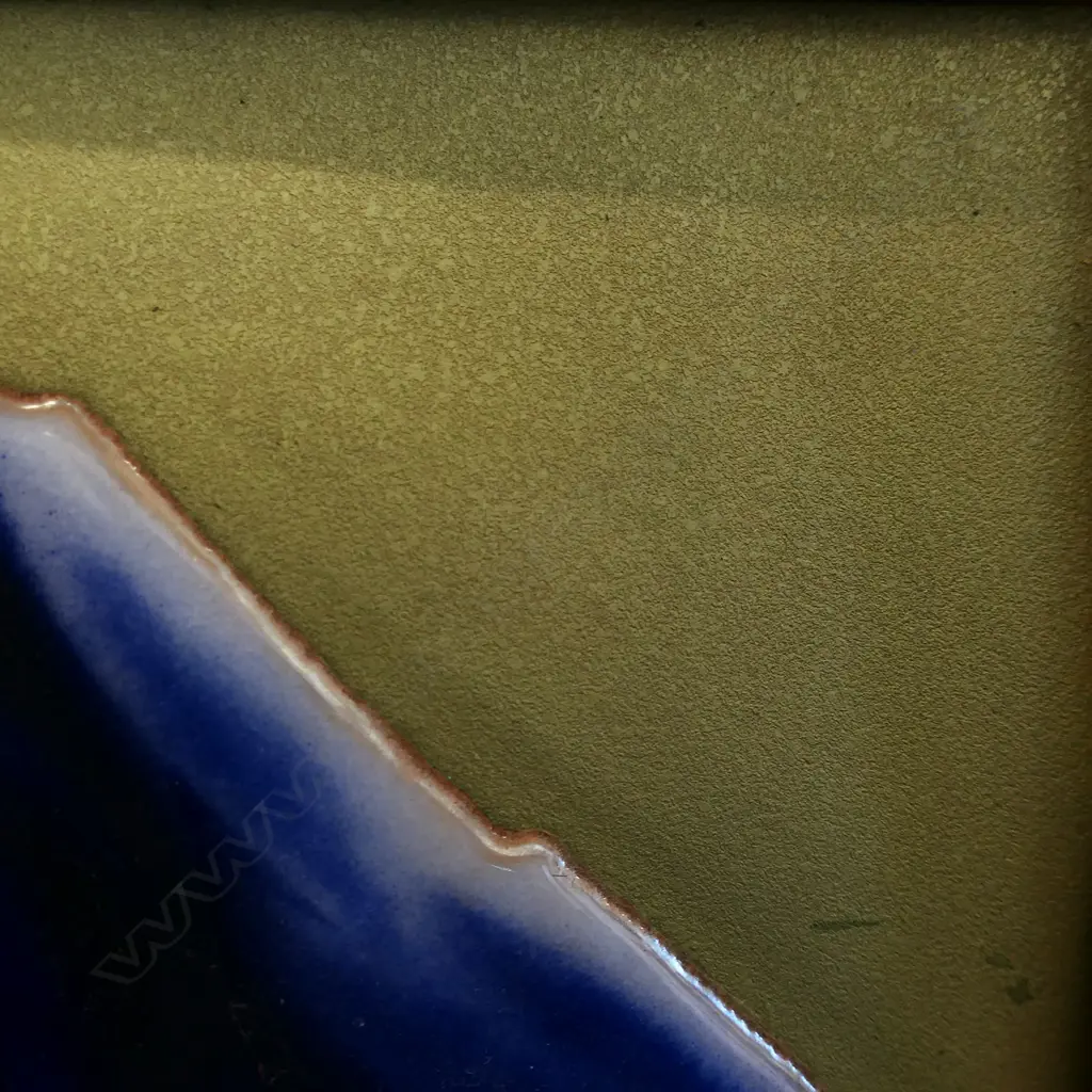 A vintage Japanese wireless cloisonne plaque of Mt. Fuji, Image 1++