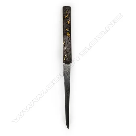 An 18thC Japanese signed kogatana small knife,