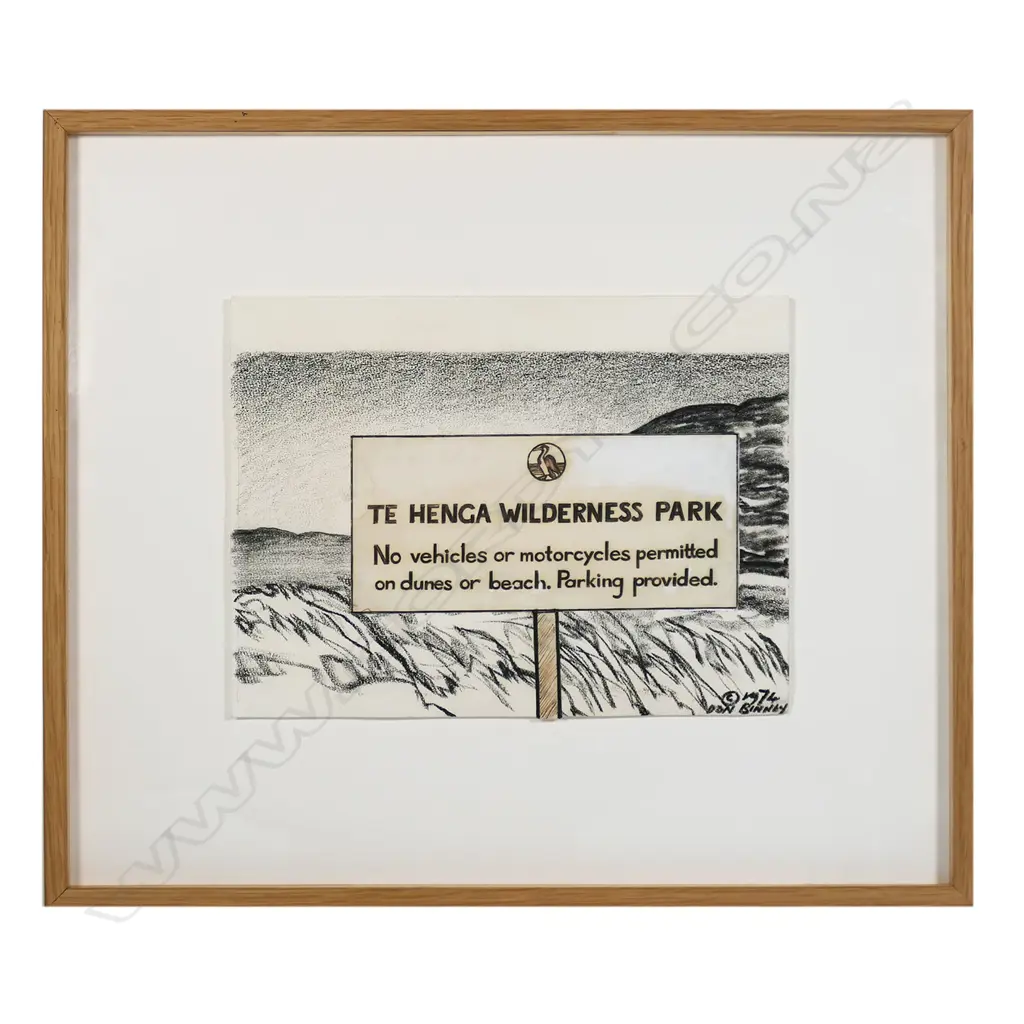 Don Binney (NZ 1940-2012) untitled, Image 1++