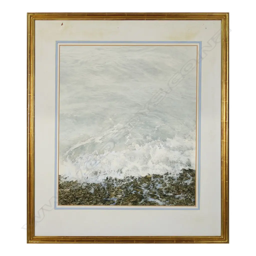 Raymond Ching (1939-) 'Wave - Karehana Bay', Image 1++