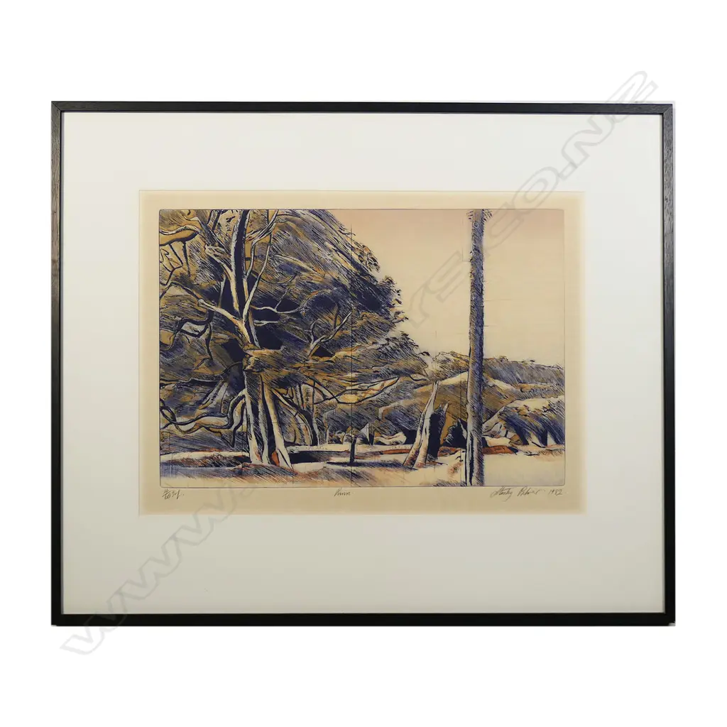 Stanley Palmer (NZ 1936-) 'Puriri', Image 1++