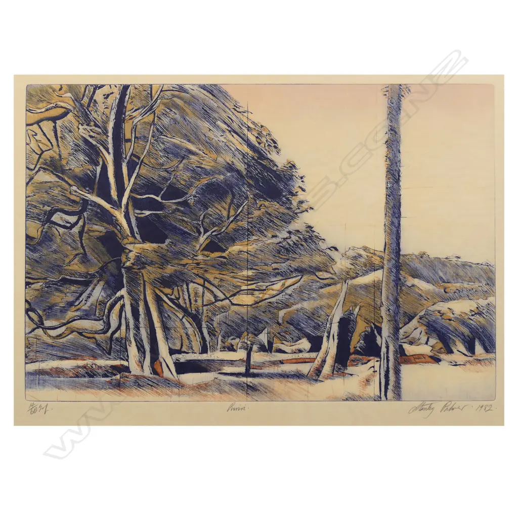 Stanley Palmer (NZ 1936-) 'Puriri', Image 1++