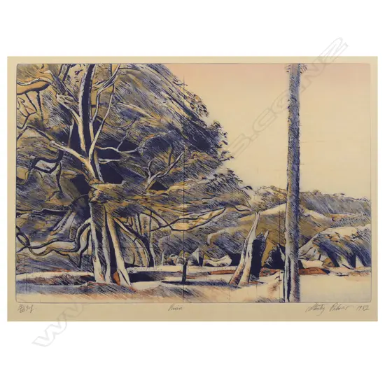 Stanley Palmer (NZ 1936-) 'Puriri',