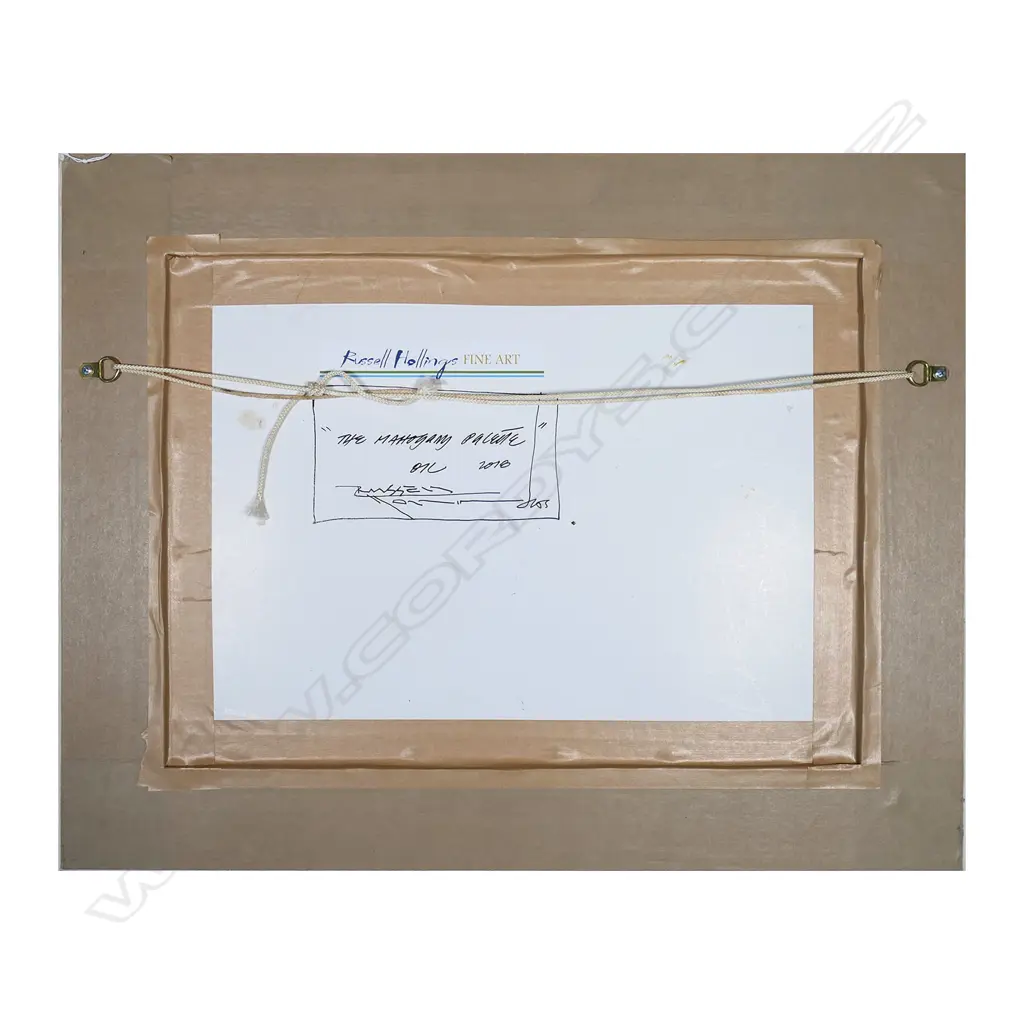 Russell Hollings (1948-) 'The mahogany palette', Image 1++