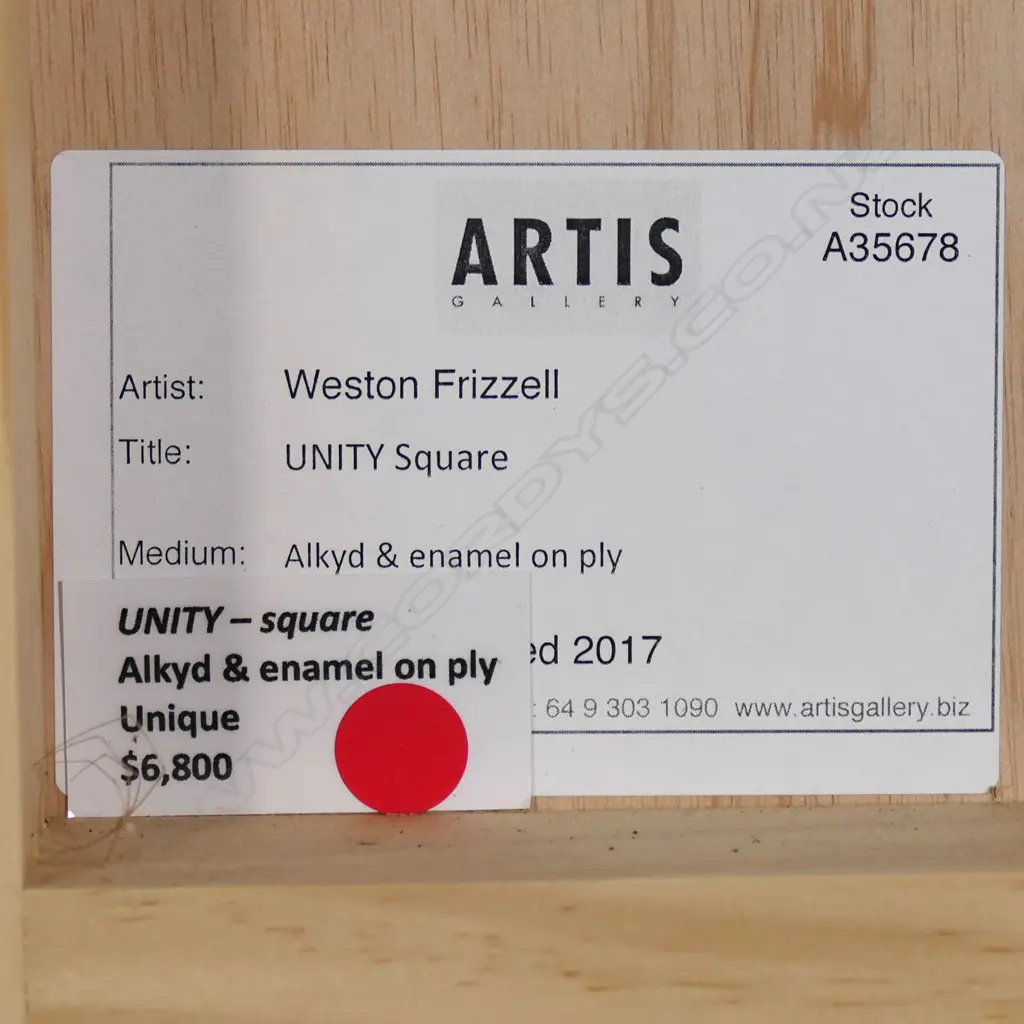 Weston Frizzell 'Unity', Image 1++