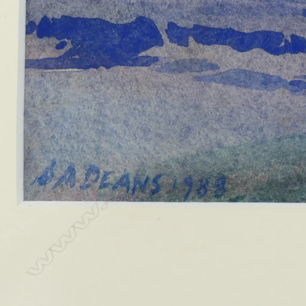 Austen A. Deans (NZ1915-2011) untitled landscape Image 1++