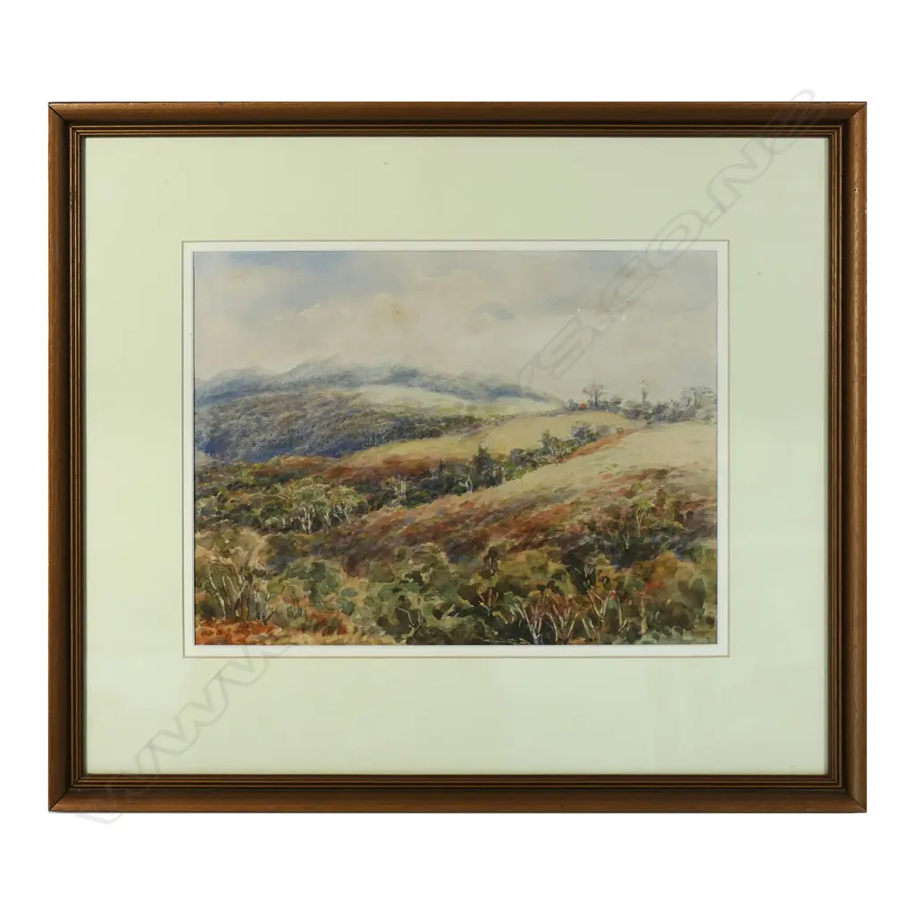 W.G. Baker (NZ 1864-1929) 'Near Waterfall Bay', Image 1++