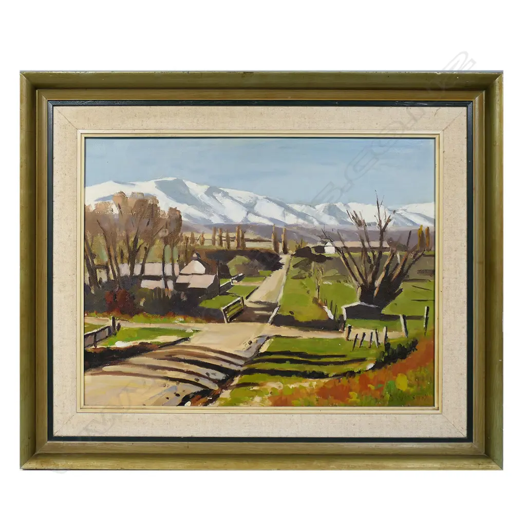 R.B. Watson (NZ 1911-2002) 'Mt Grey North Canterbury', Image 1++