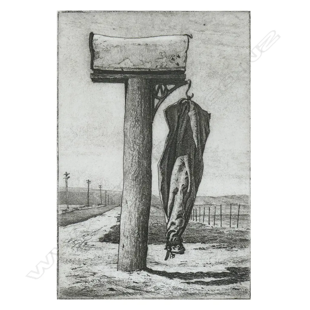 Grahame Sydney (NZ 1948-) 'Private Bag', Image 1++