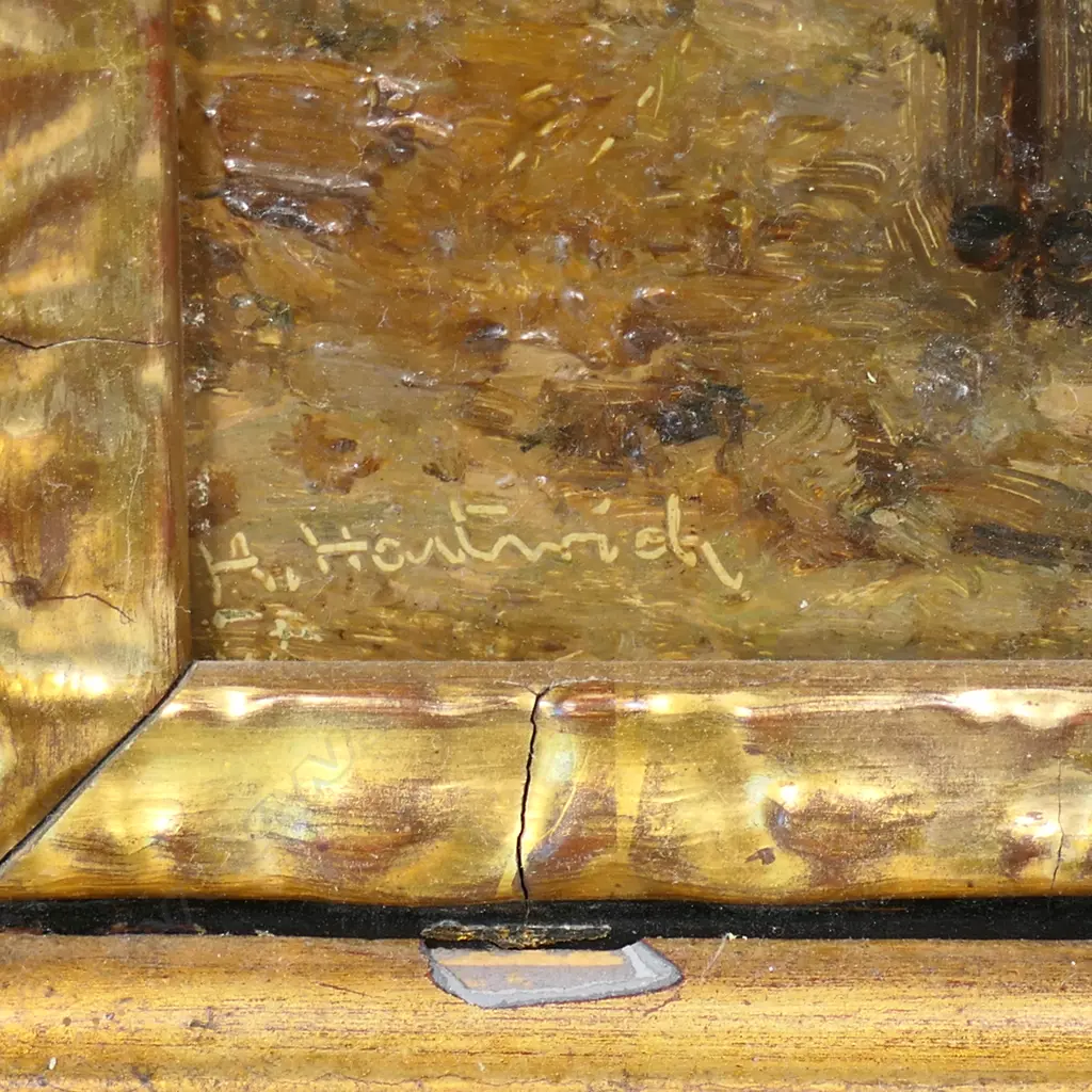 Hermann Hartwich (USA 1853-1926) farming scene, Image 1++