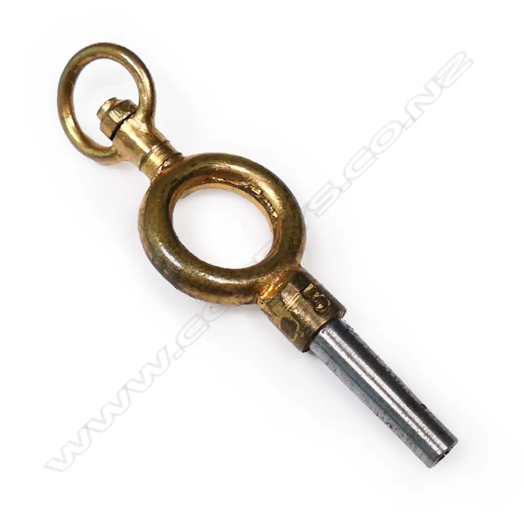 An 18thC French mid-size gold gent's open face pocket watch, Image 1++