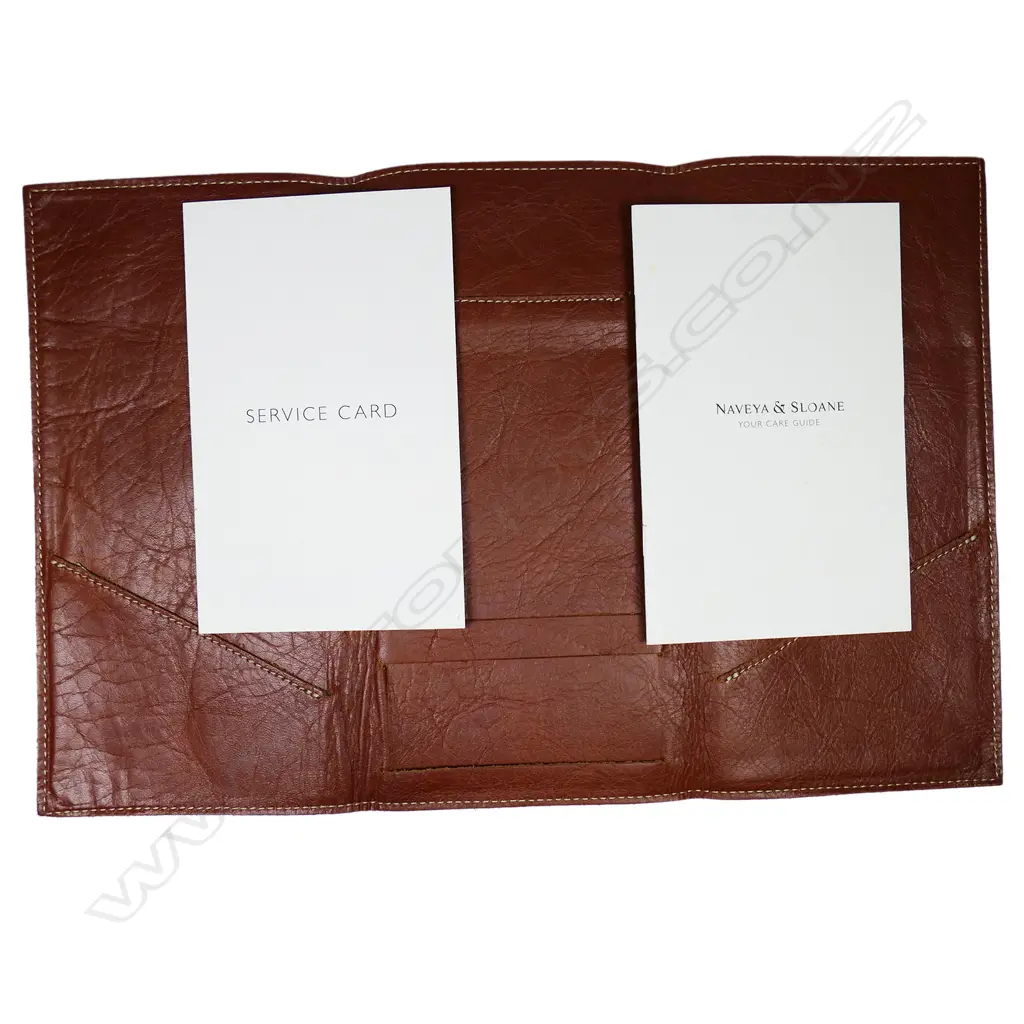 A Naveya & Sloane platinum sapphire and diamond ring, Image 1++