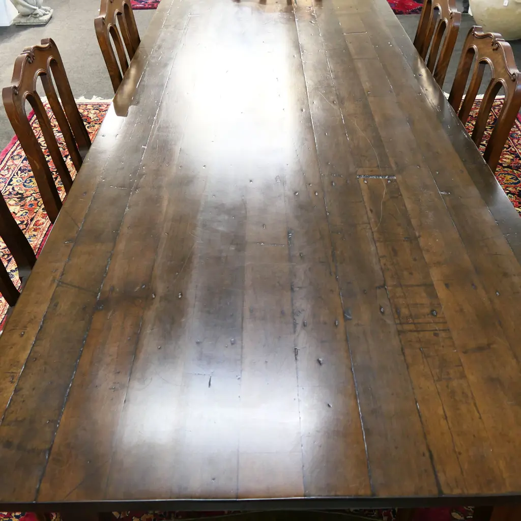 A French provincial style dining table, Image 1++