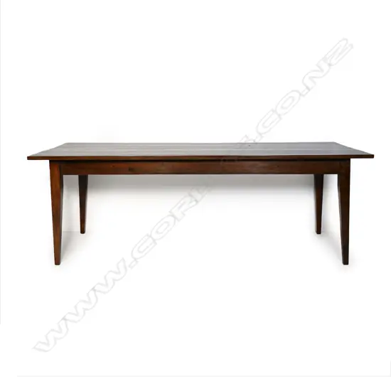 A French provincial style dining table,