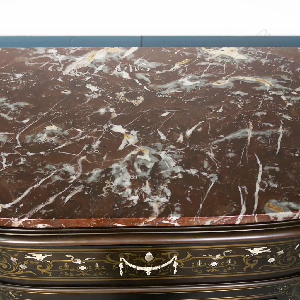 An impressive French Napoleon III Meuble d’Appui buffet, Image 1++