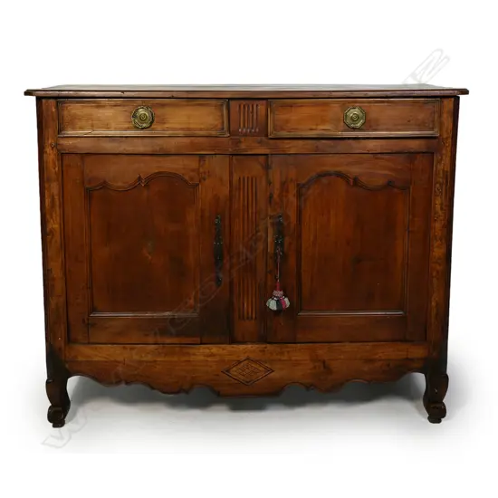 A French fruitwood buffet,