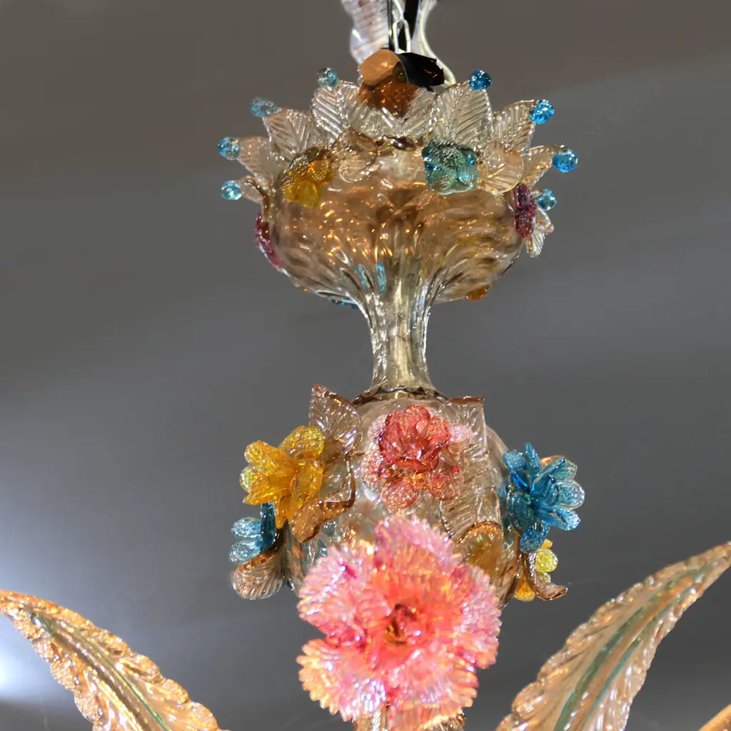 A Murano glass chandelier, Image 1++