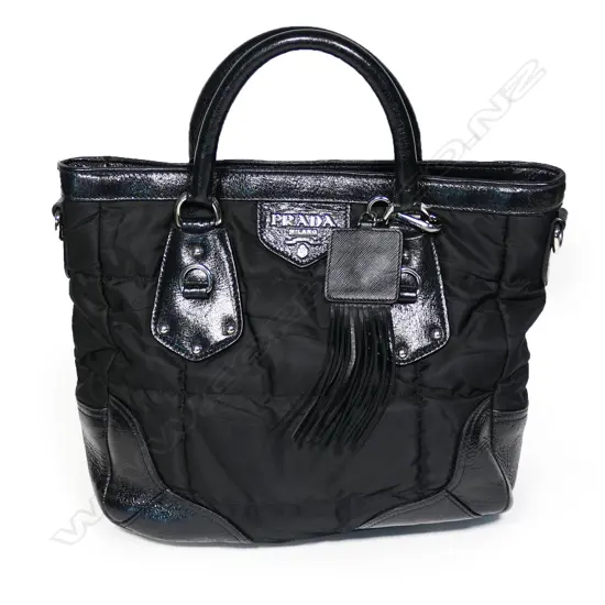 A Prada shoulder bag,
