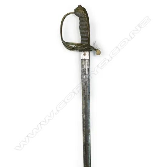 A Victorian officer's 1845 pattern infantry sword,