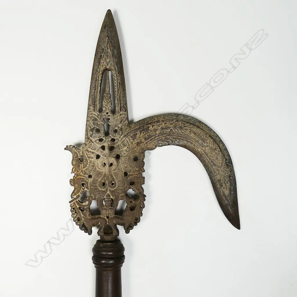 A 19thC Indo-Persian ankusha bullock or elephant goad, Image 1++