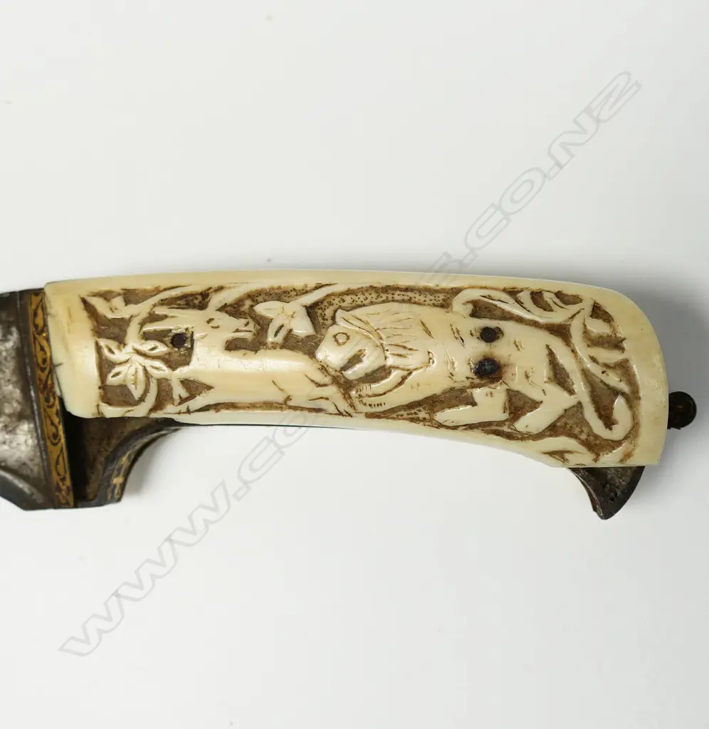 A 19thC Indo-Persian pesh kabz dagger, Image 1++