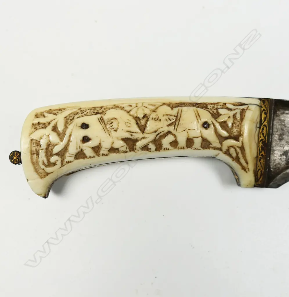 A 19thC Indo-Persian pesh kabz dagger, Image 1++